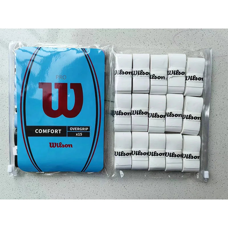 15PCS Wilson Tennis Racket Over grip Sweat Band