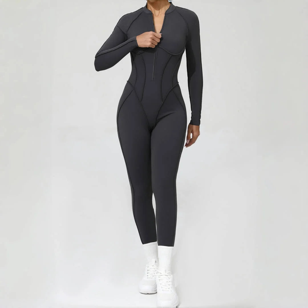 Women's Backless Hip Lift Yoga Jumpsuit