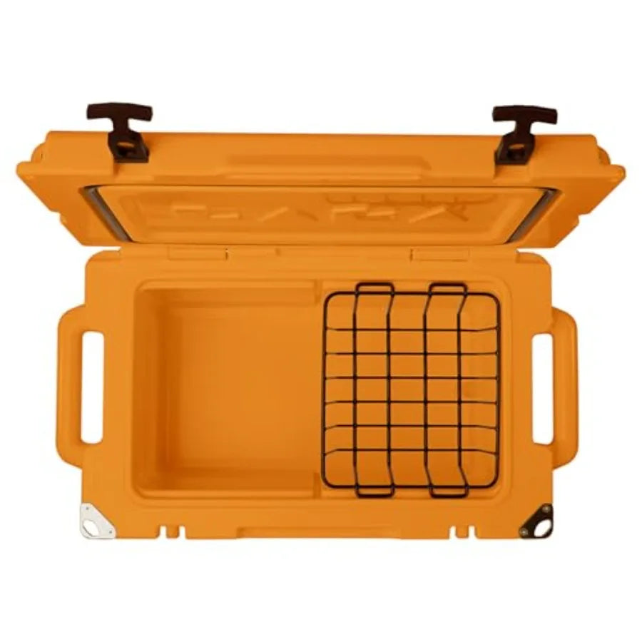 45 Quart Rotomolded Hard Cooler Holds 36 Cans/45 lb Ice Up to 10 Days Cold