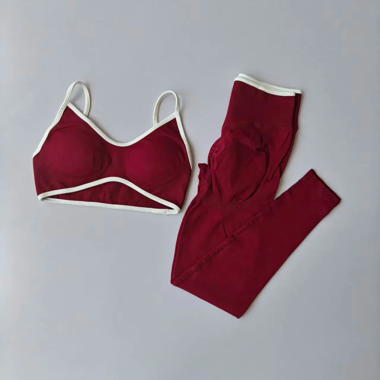 Sports Bras and Leggings High Waist Fitness Gym Suits