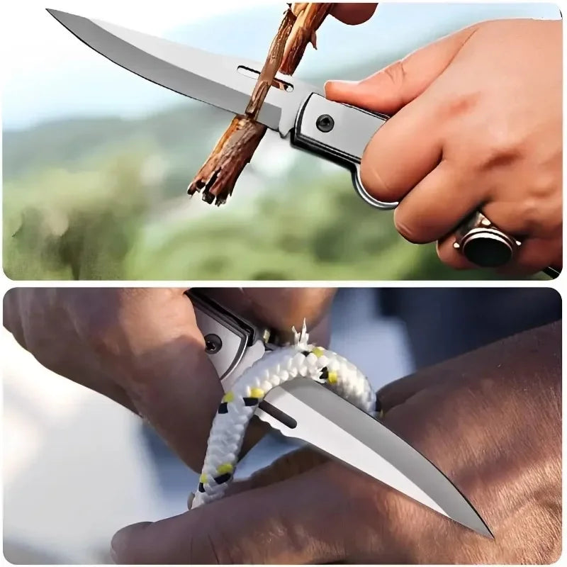 AK47 Pocket Folding Knife Tactical For Camping Hunting Survival