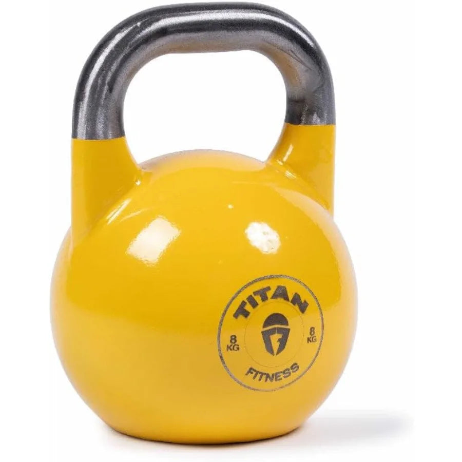 Competition Kettlebell Single Piece Casting KG Markings Full Body Workout