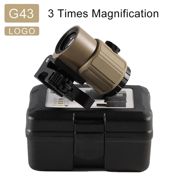 Tactical Eotech G33 G43 G45 Sight Fixed 3X 5X Magnifier Scope
