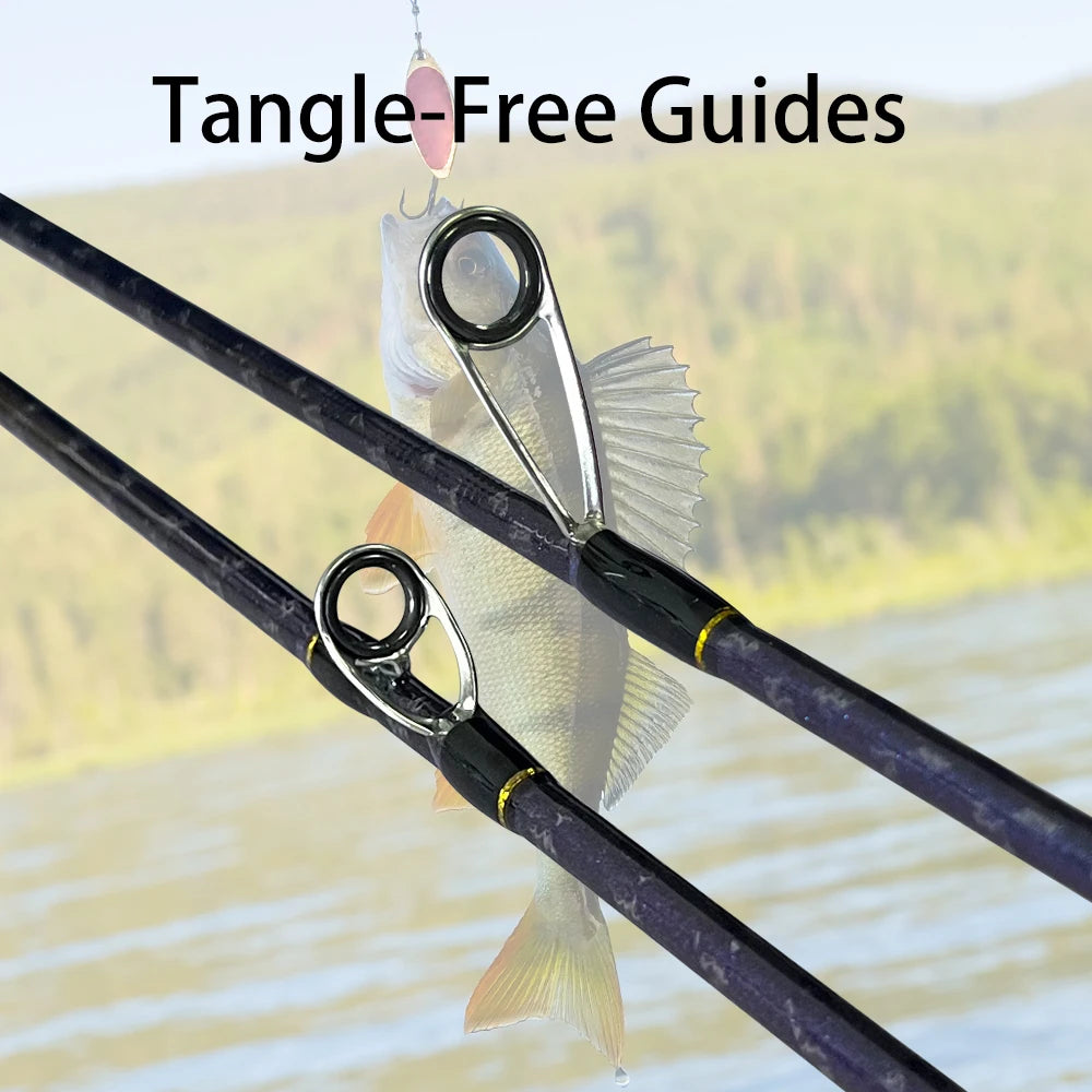 ROLLFISH Ultralight Trout Fishing Rod High Sensitive Tip
