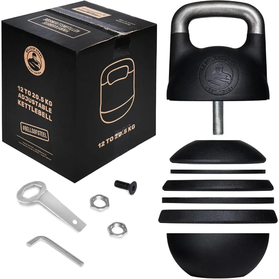 Adjustable Kettlebell Set [] Kettle Bell Weight Set