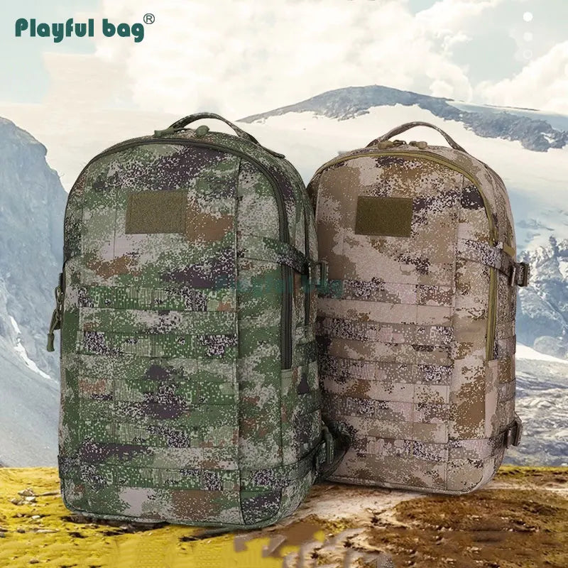 19inch Camouflage Mountain Backpack Waterproof