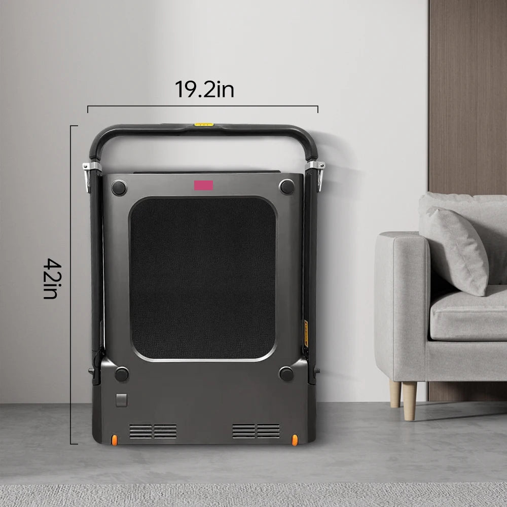 The lightweight and foldable treadmill