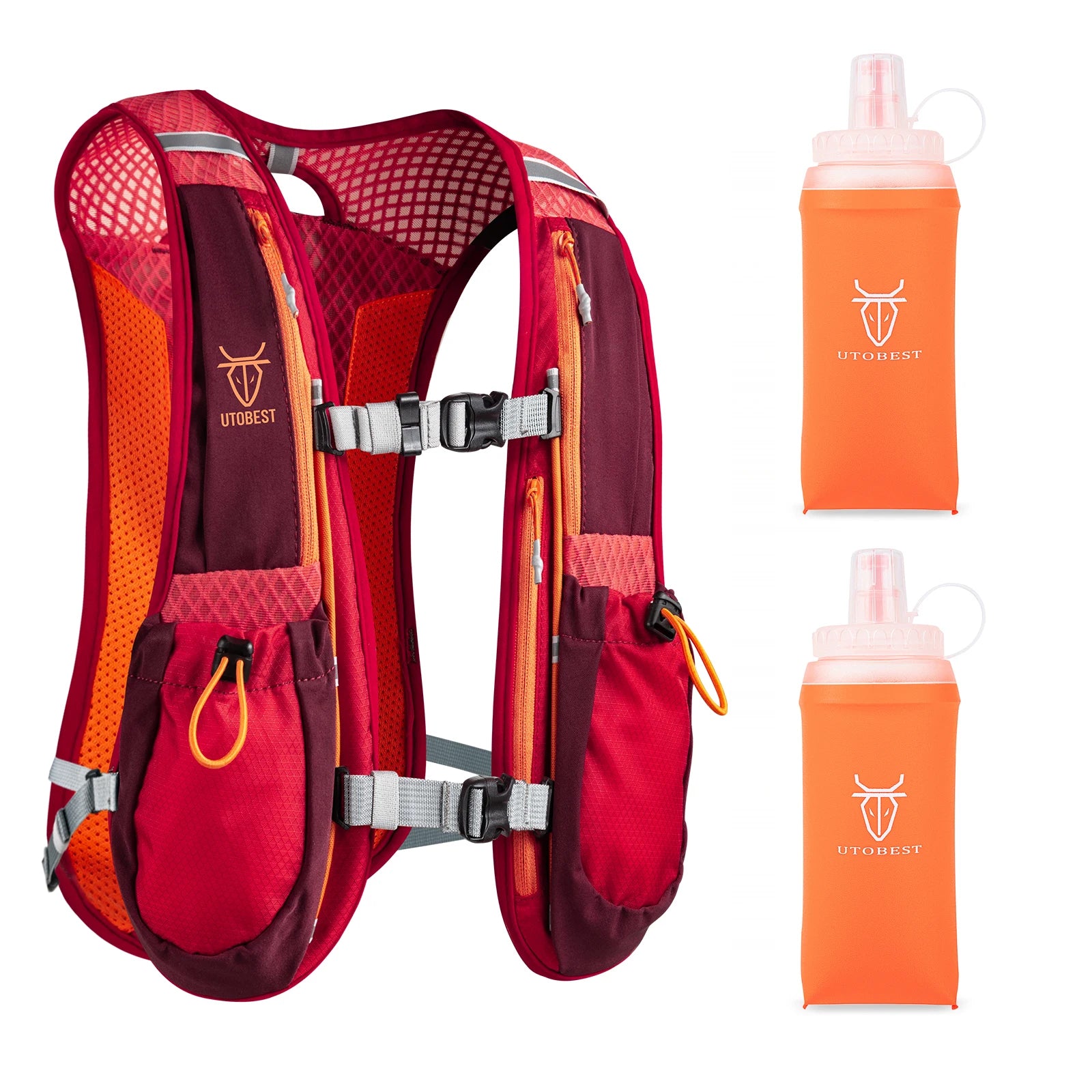 UTOBEST Trail Running Backpack 5L Ultra Lightweight Hydration Vest