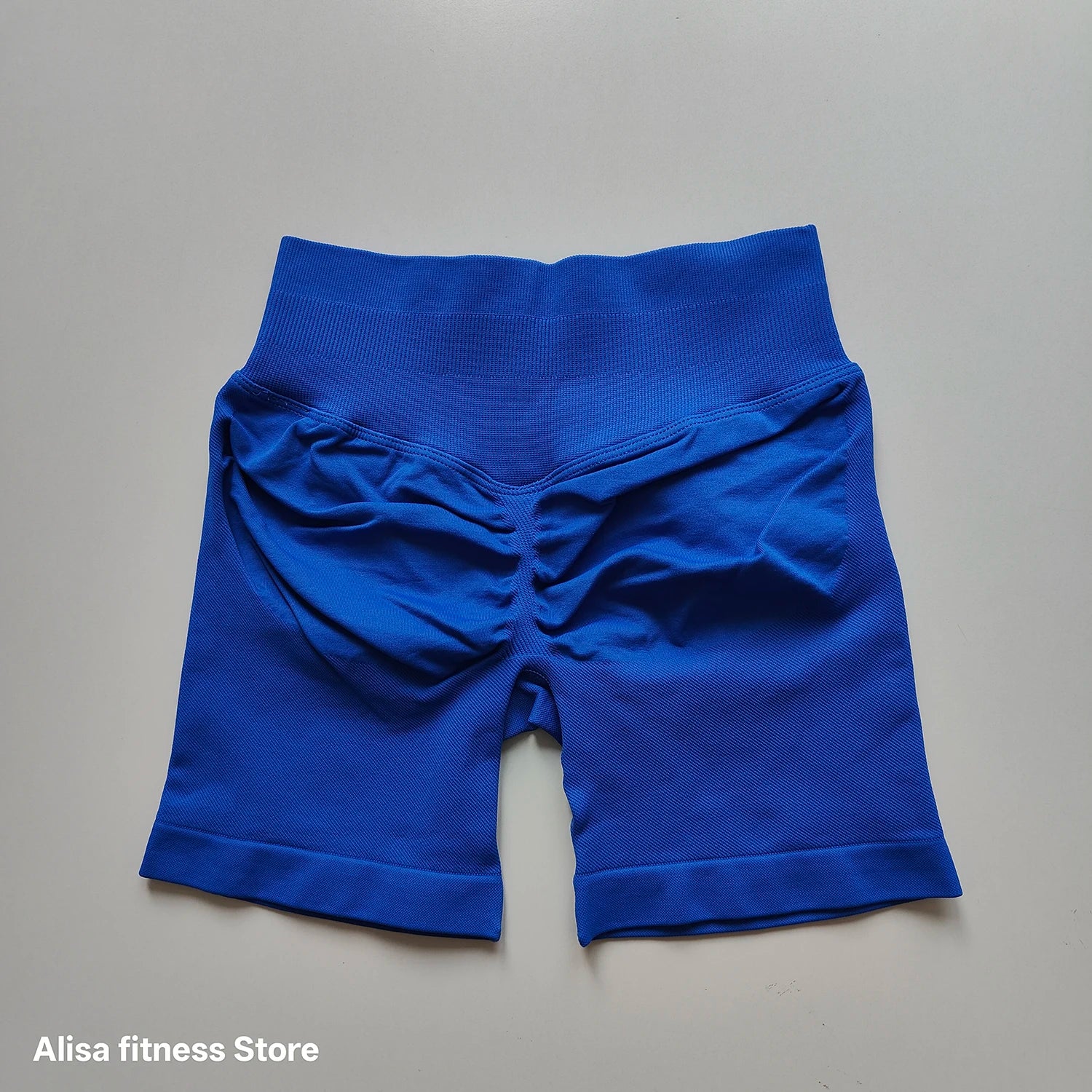 Summer High Waisted Yoga Shorts Tummy Control