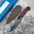 BM 203BT Fixed Blade Knife with Sheath D2 Steel Blade G10 Handle