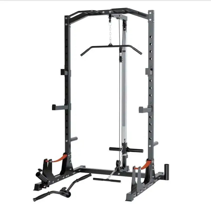 YTYIN Indoor Gym Equipment Multi-Functional Trainer Smith Machine Barbell Weight Lifting Power Rack