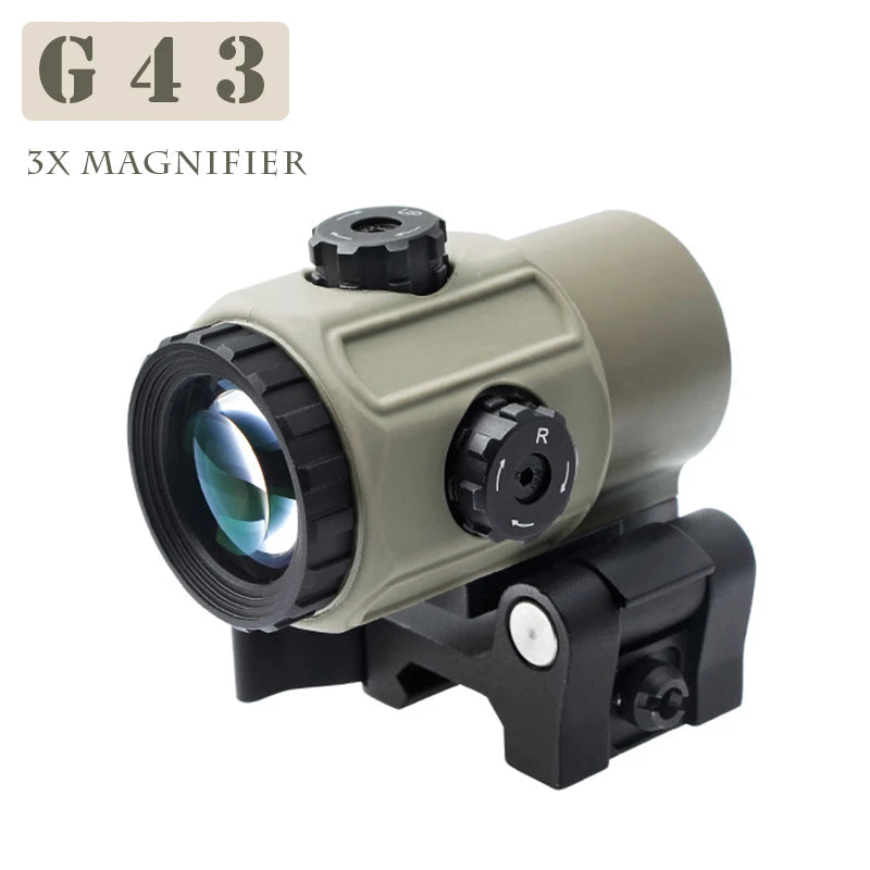 Tactical Eotech G33 G43 G45 Sight Fixed 3X 5X Magnifier Scope