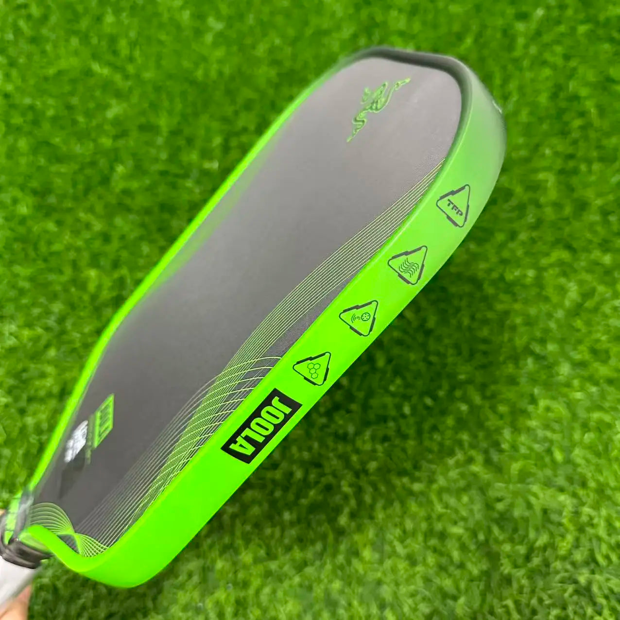 JOOLA Pickle Paddle Coarse Friction Carbon Fiber Professional Pickle Paddle PRO IV16MM