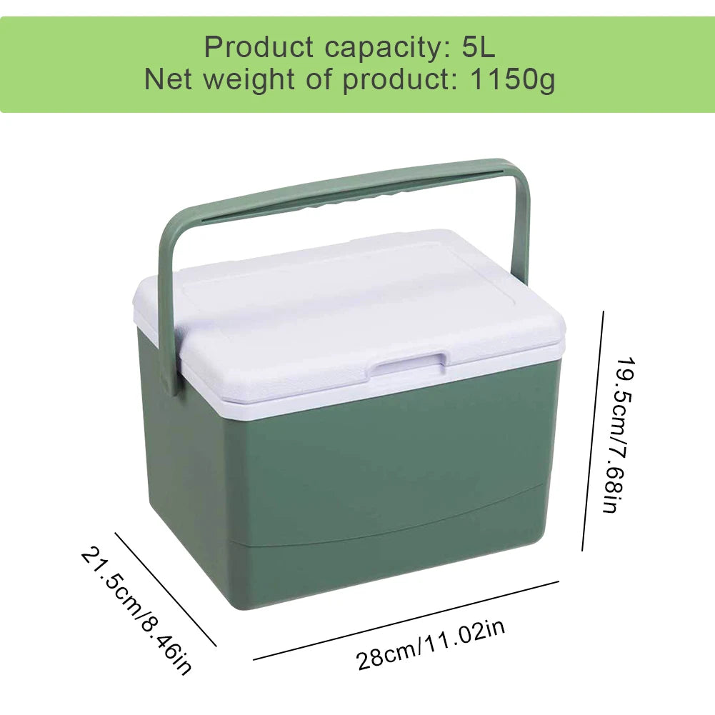 5L Ice Bottle Cooler Fishing Camping BBQ Equipment