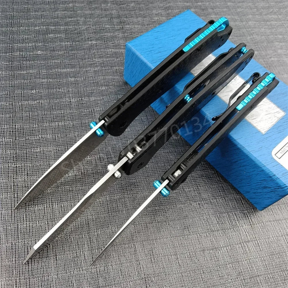 High Quality Folding Pocket Knife S35V Steel Blade Carbon Fiber Handle