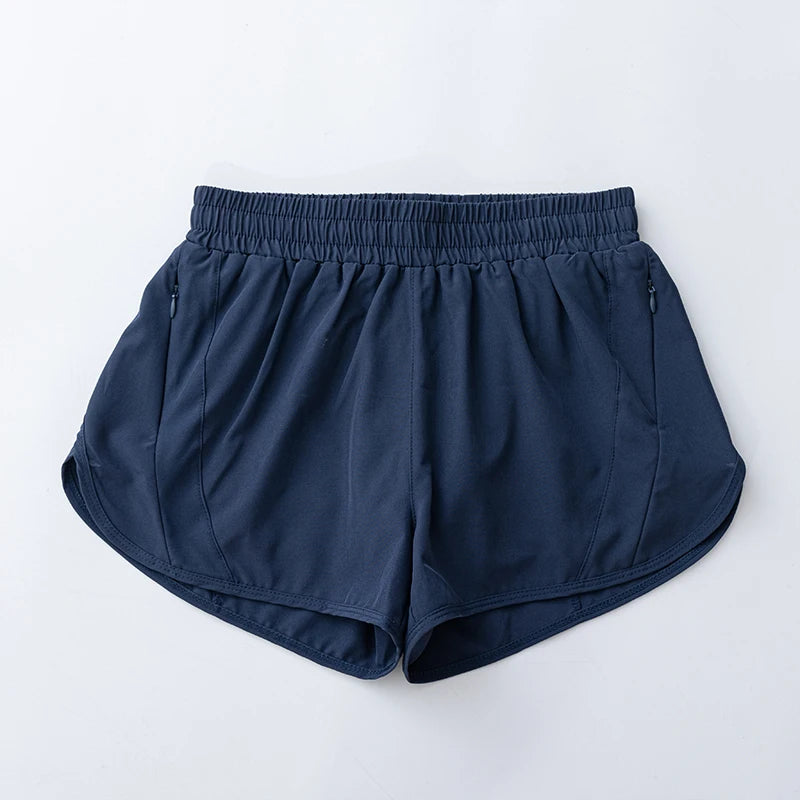 Women Running  Lightweight Athletic Shorts With Mesh Liner