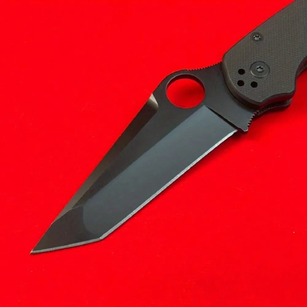 C81 Bearing Folding Knife - D2 Steel Blade, G10 Handle