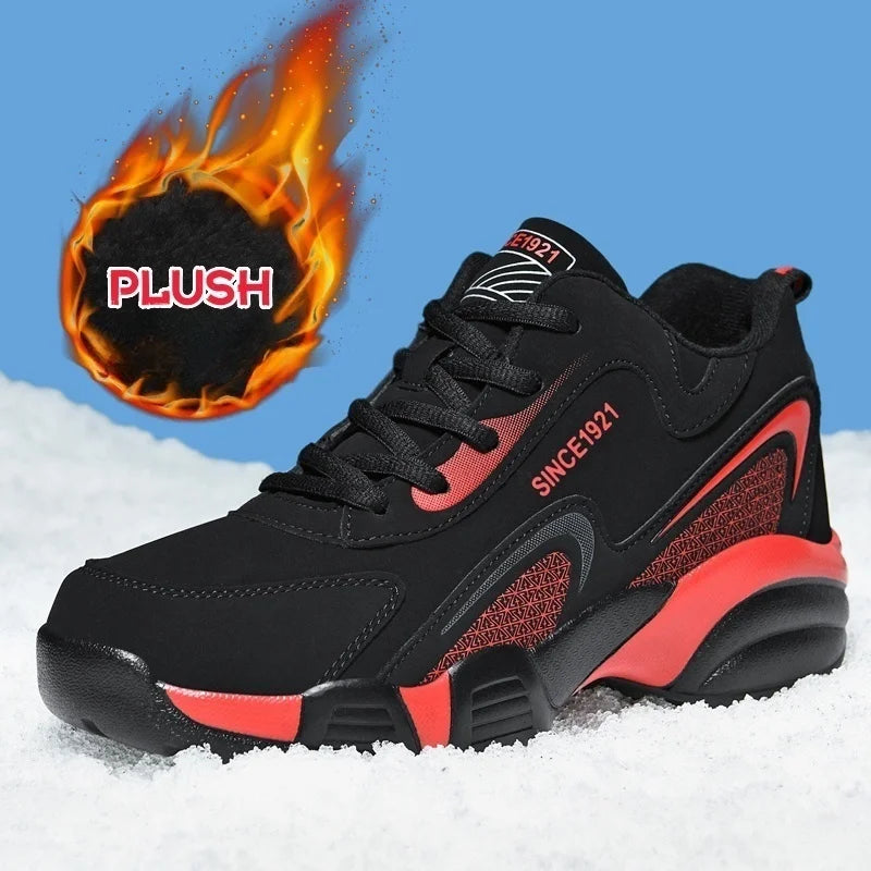 Thick Bottom Men's Sports Shoes Anti-Slippery Athletic Shoes