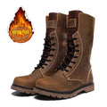 Leather Men's Hiking boots waterproof