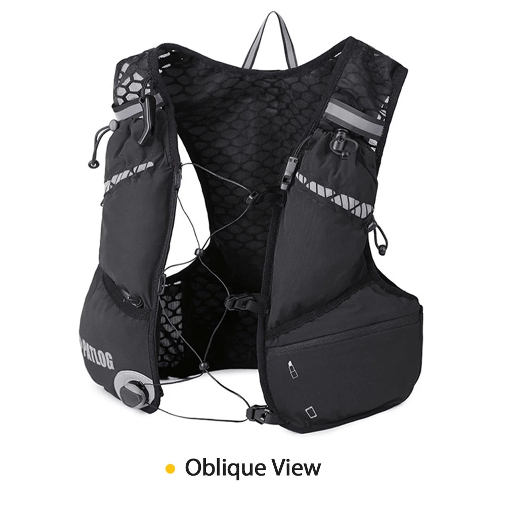 8L Breathable Hydration Vest Trail Running Backpacks Lightweight