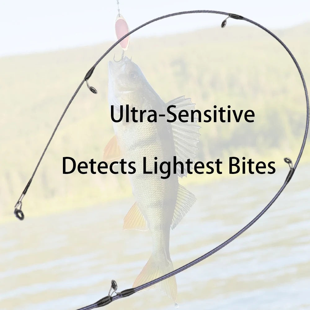 ROLLFISH Ultralight Trout Fishing Rod High Sensitive Tip