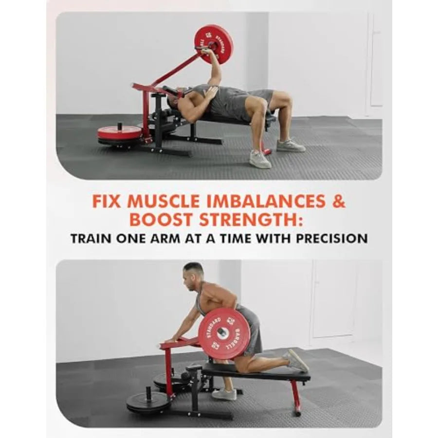 Chest Press Machine 1050LBS with Independent Converging Arms Adjustable Flat Incline Bench