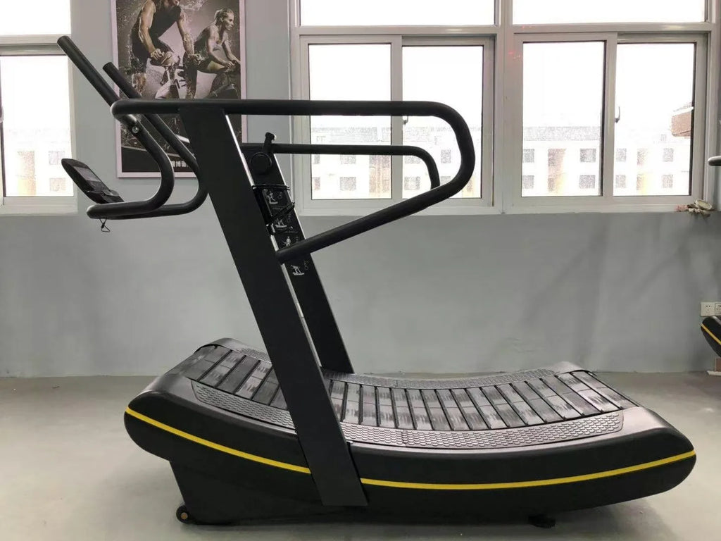 SRJOIN-Powerful Commercial Powerless treadmill, Silent, Private  Curved Arc, Gym