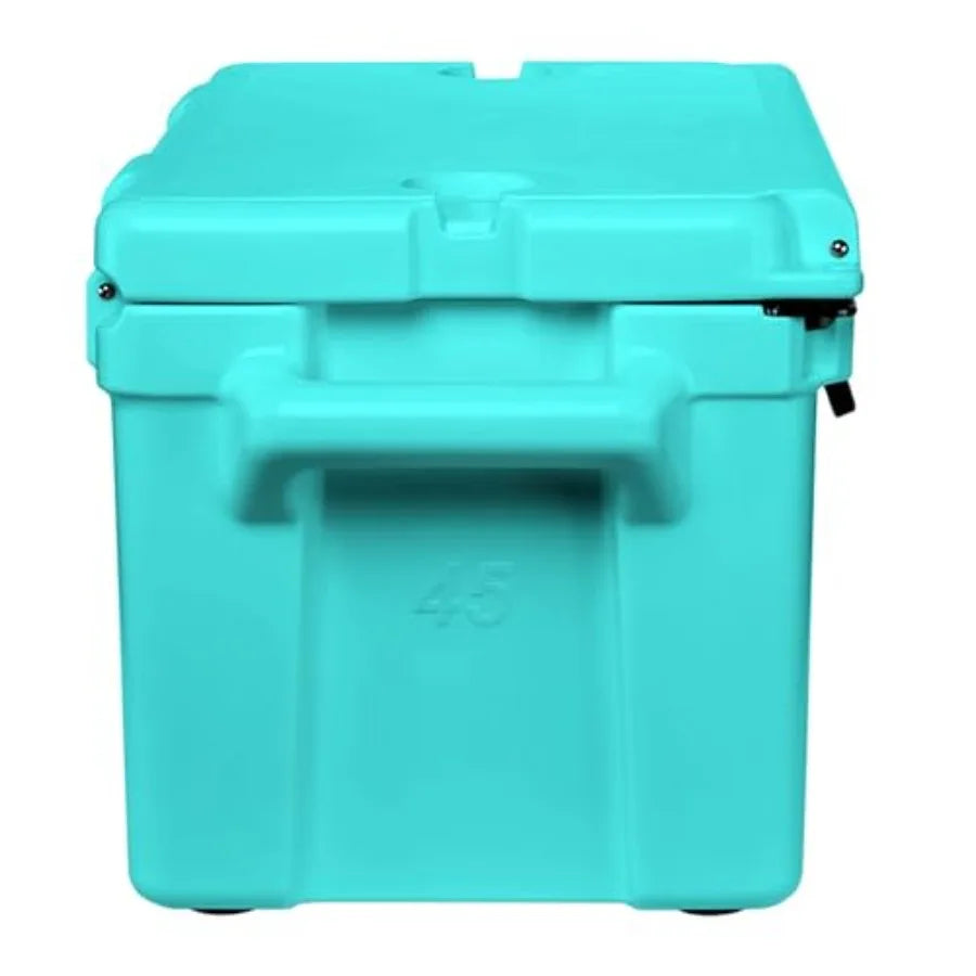 45 Quart Rotomolded Hard Cooler Holds 36 Cans/45 lb Ice Up to 10 Days Cold