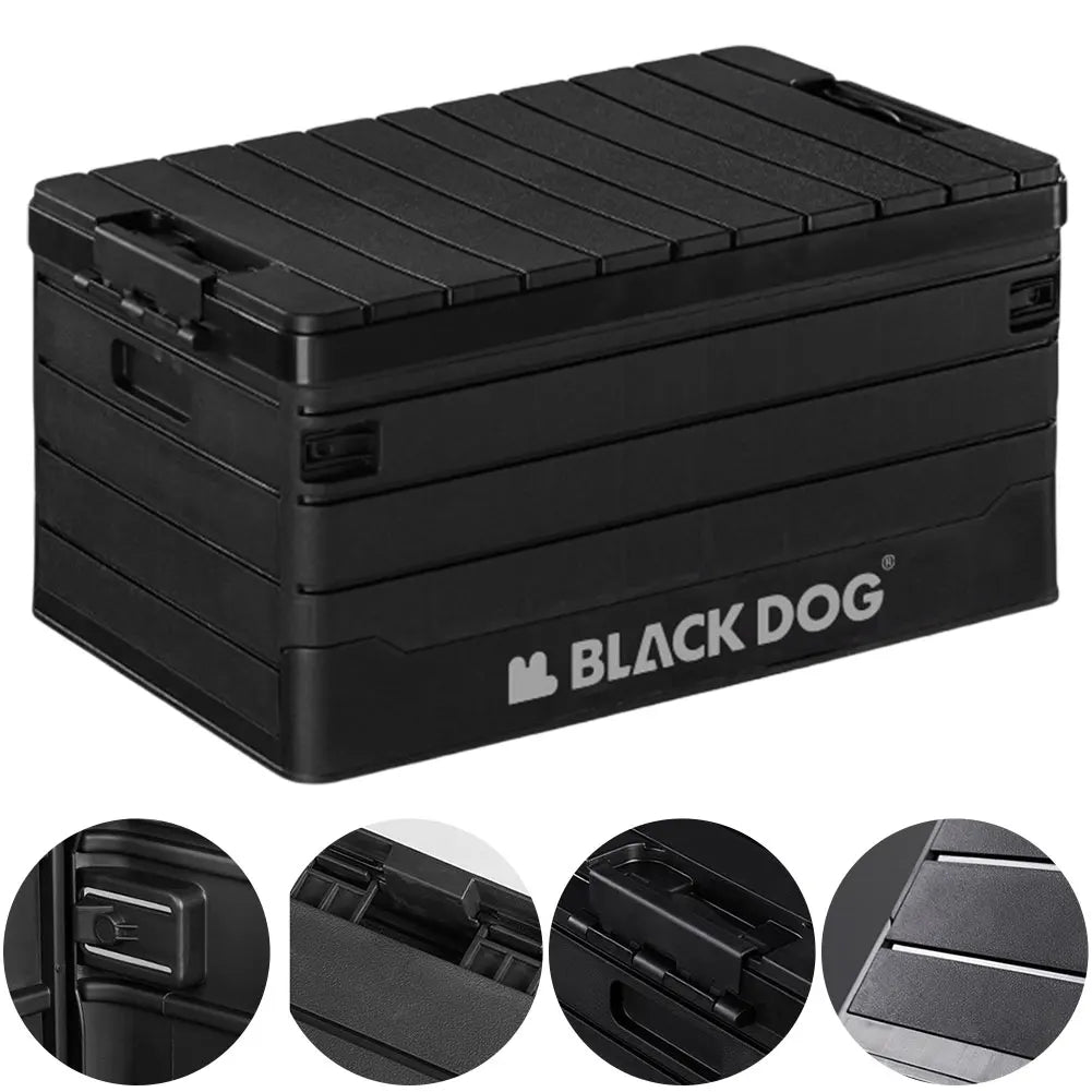 60L Camping Foldable Storage Bin for Outdoor