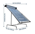 Waterproof Tennis Trainer Rebound Net Adjustable Angle