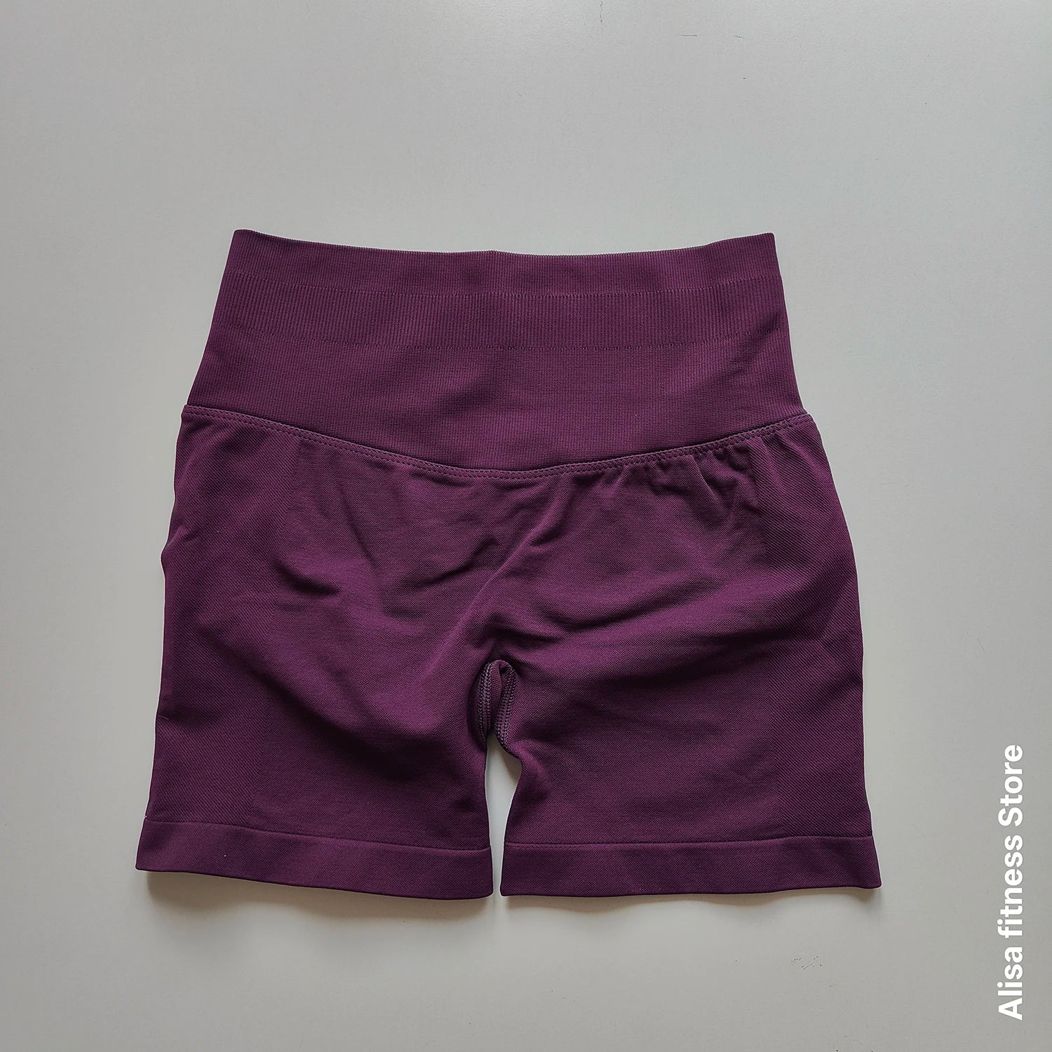 Summer High Waisted Yoga Shorts Tummy Control
