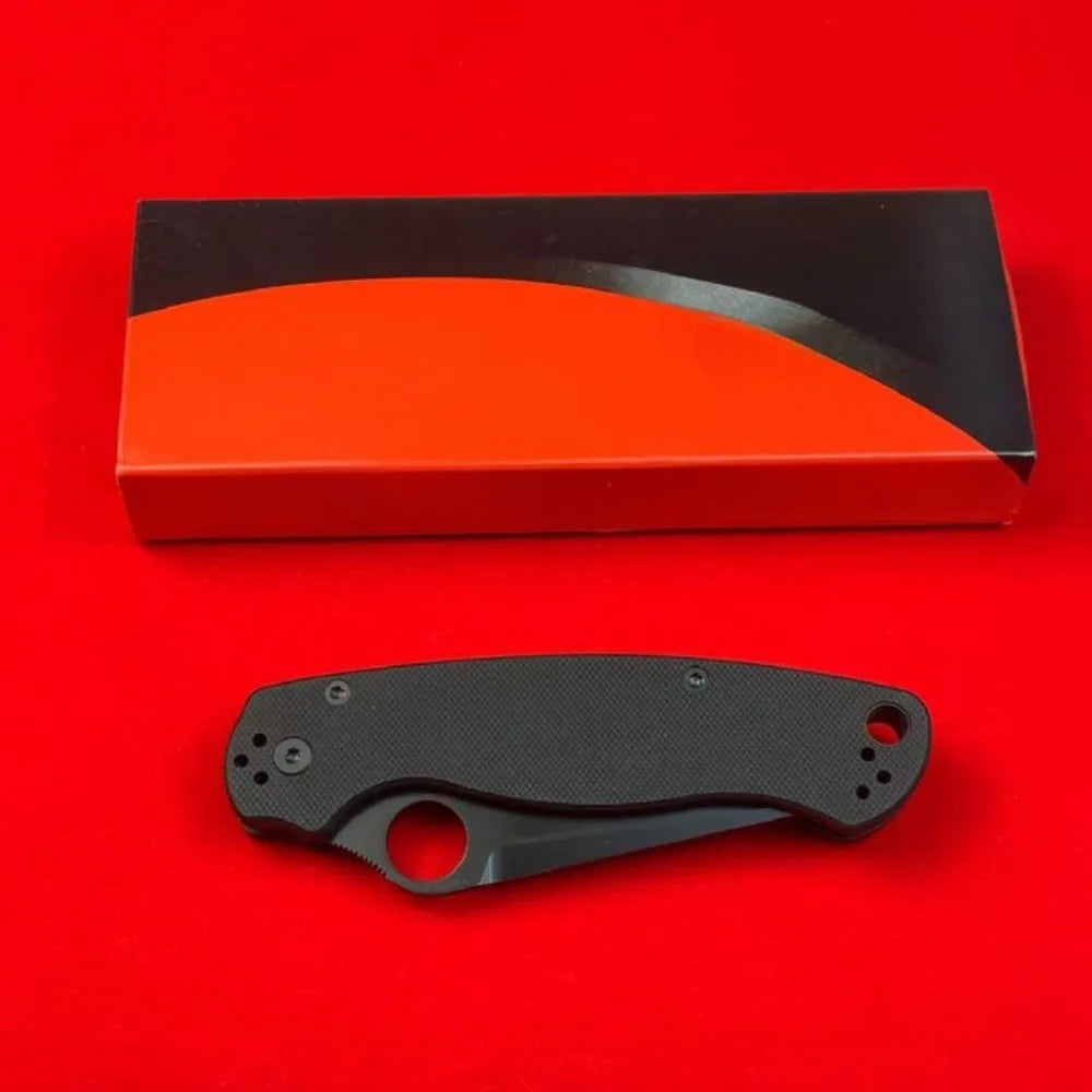 C81 Bearing Folding Knife - D2 Steel Blade, G10 Handle
