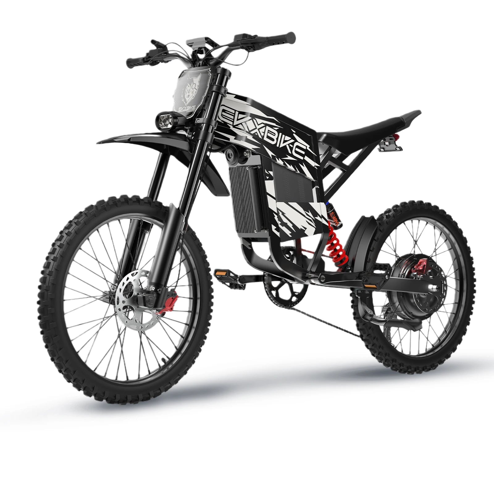 EKXBIKE TX1 Electric Motorcycles 6000W Brushless Gearless Motors 60V30AH Lithium Battery