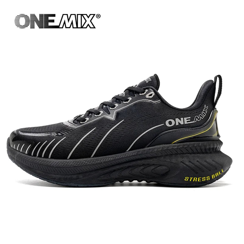 ONEMIX White Road Running Shoes for Men